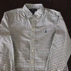 Long sleeve polo (size 14-16 boys)